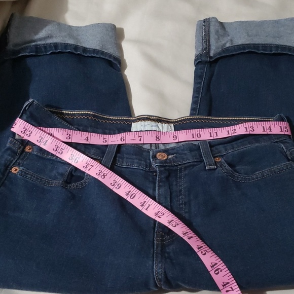 CAPRIS  JEANS BLUE  SZ 6 TWO PIECE TOP SIZE SMALL - Picture 8 of 8